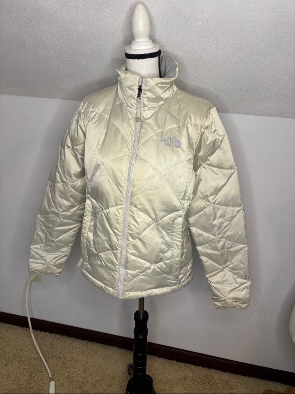 The North Face Women's Ivory Quilted Puffer Jacket
